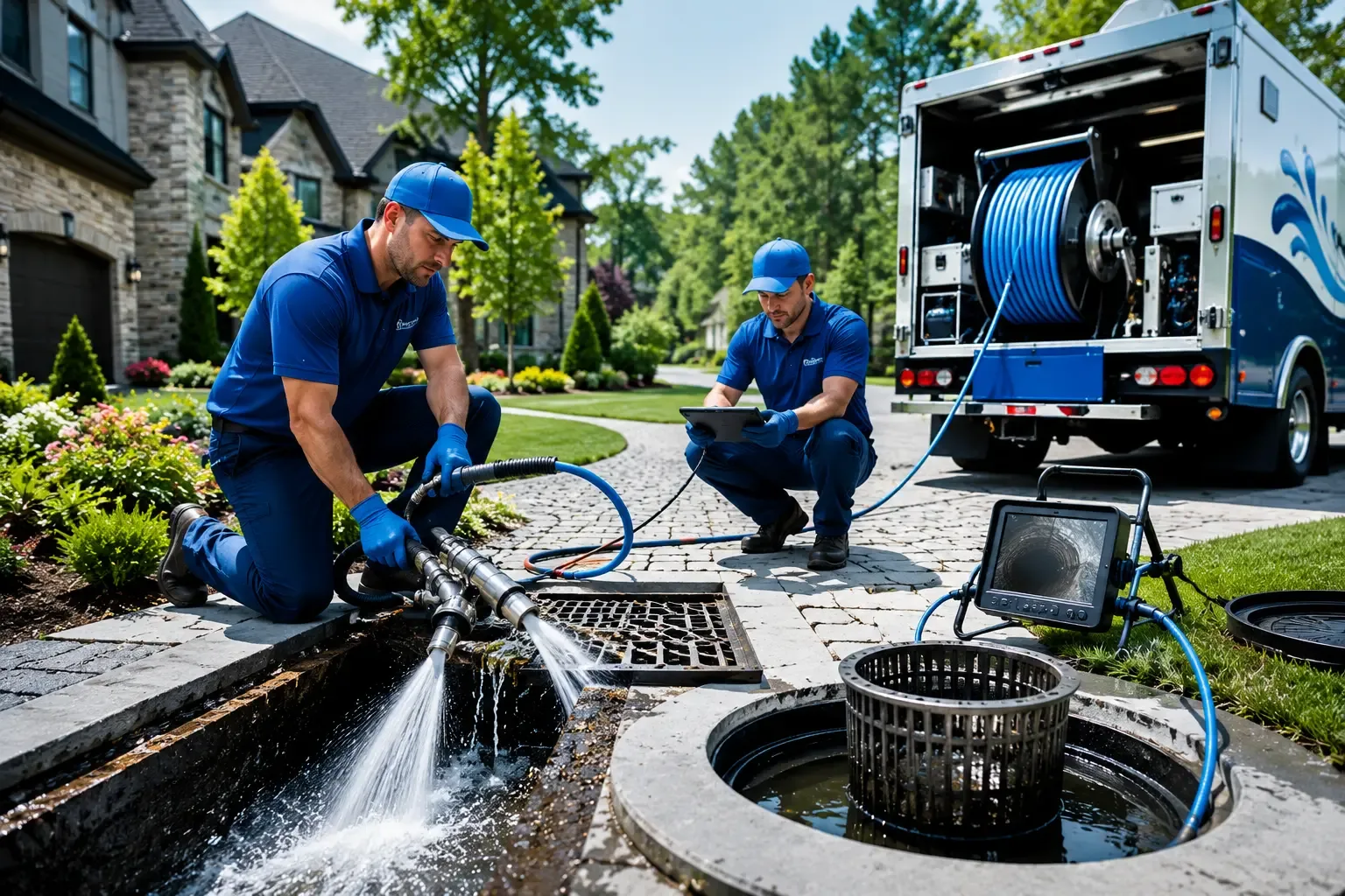 Local outdoor drain cleaning professionals in Damon, TX