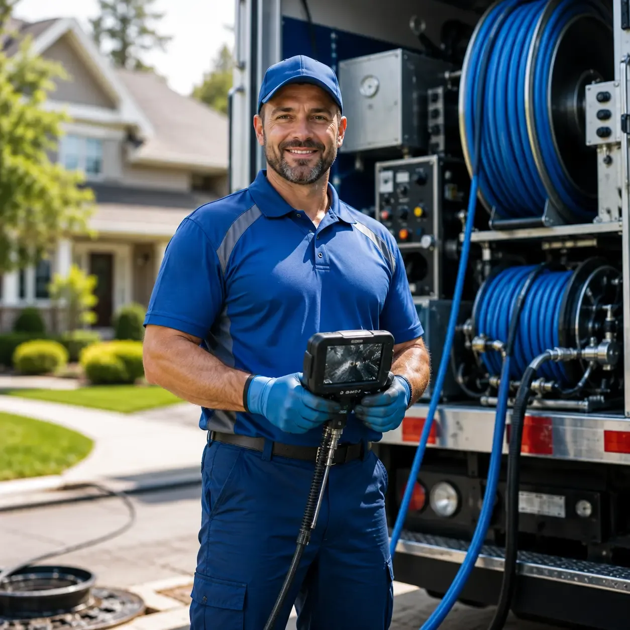 Local outdoor drain cleaning specialists in Damon, TX